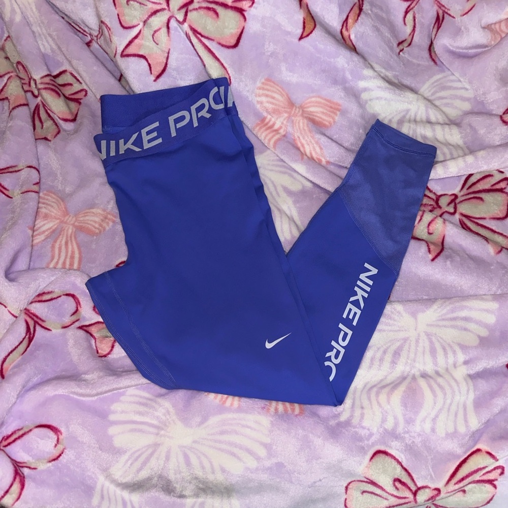 Nike Vibrant Blue Leggings